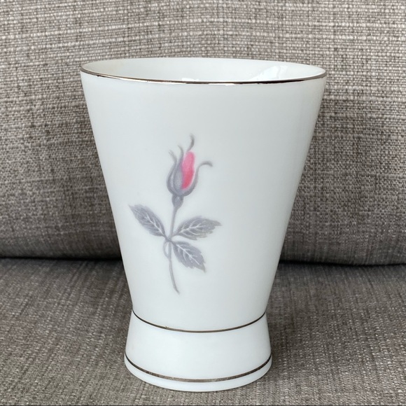 Vintage Cottagecore Pink Rose Zephyr - Deville Cup - Picture 2 of 9